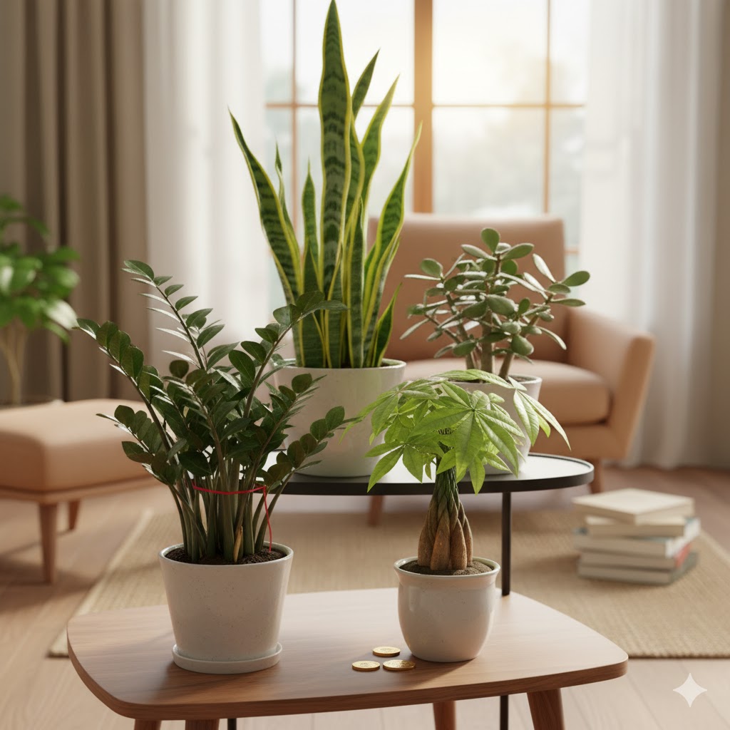 Trồng 4 Loại Cây Cảnh Này Trong Nhà: Bí Quyết Đón "Vàng Ròng" Về Tổ Ấm, Tăng Vượng Khí Gấp Bội!